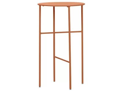 Zahradní odkládací stolek Envy Pesetos / 70 x 40 cm / ocel / oranžová