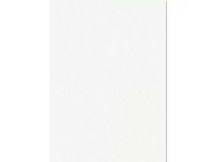 Nástěnná police / 100 x 30 x 1,6 cm / dřevotříska / bílá