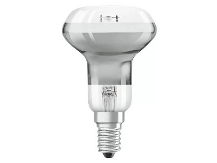 LED žárovka Osram Star R50 / E14 / 2,6 W / 210 lm / teplá bílá / bílá/stříbrná