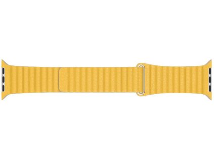 Řemínek Apple Watch 44mm Meyer Lemon Leather Loop / žlutá (iris-variant-id ivi0)