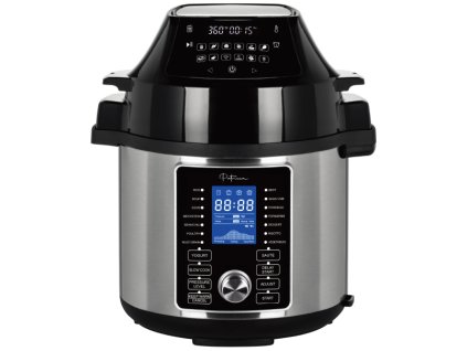 Multifunkční elektrický hrnec Patricca Tripot / 3v1 / 1000 W/1500 W / LCD displej / 5,6 l / černá/nerez (iris-variant-id ivi0)