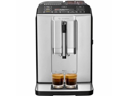 Kávovar Bosch VeroCup 300 TIS30351DE / 1 300 W / 1,4 l / LCD displej / stříbrná / černá (iris-variant-id ivi0)