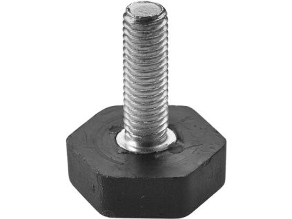 Podlahový vyrovnávací šroub Hettich M10 pro nohy stolu / 2 ks / černá (iris-variant-id ivi0)