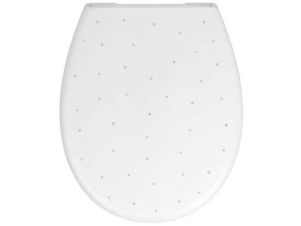 WC sedátko soft close Crystal / bílá (iris-variant-id ivi0)