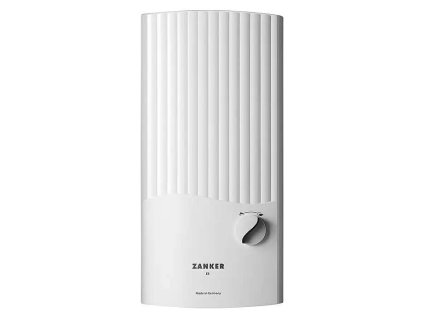Elektronický průtokový ohřívač vody Zanker DE 21 ES / 21 kW / 11,6 l/min při 38 °C / bílá (iris-variant-id ivi0)