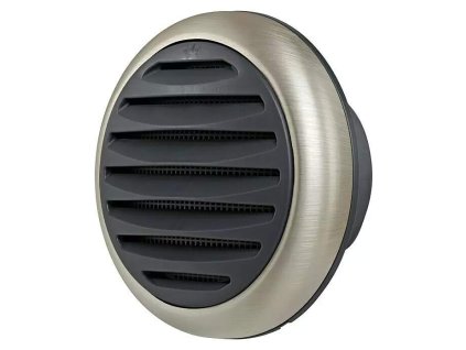 Vnější ventilační mřížka OptimAIRo C-100 S / O 10 cm / šedá / bronzová (iris-variant-id ivi0)