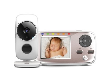 Dětská chůvička Motorola MBP 667 Connect / dosah 300 m / bílá (iris-variant-id ivi1)