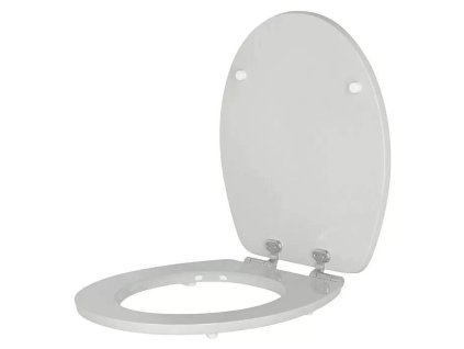 WC sedátko s měkkým zavíráním / 37 x 5,7 x 47,2 cm / šedá (iris-variant-id ivi0)