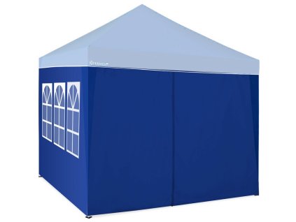 Boční stěny pro altán Kesser / 3 x 3 m / 100% PE / modrá (iris-variant-id ivi0)