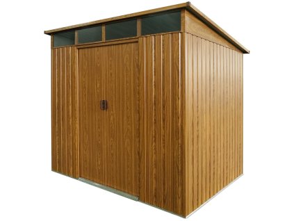 Zahradní domek BestBerg ZDSL-4D / 4,6 m2 / 238 x 194 x 202 cm / červené dřevo/hnědá (iris-variant-id ivi0)