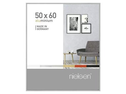 Fotorámeček Nielsen / 50 x 60 cm / stříbrná / matná (iris-variant-id ivi0)