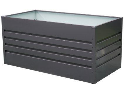 Vyvýšený zahradní záhon BestBerg VZ-1100A / 1100 l / 180 x 90 x 70 cm / šedá (iris-variant-id ivi0)