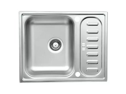 Vestavný kuchyňský dřez Respekta Riverside Inset Sink / 50 x 61,5 cm / nerezová ocel (iris-variant-id ivi0)