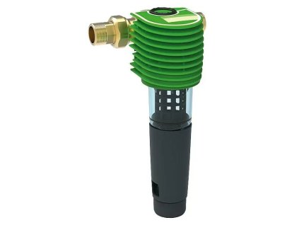 Zpětný proplachový filtr Grünbeck Boxer RX / 1´´ / 182/100 mm / 8,4 m3/h / mosaz/plast / zelená/šedá (iris-variant-id ivi0)