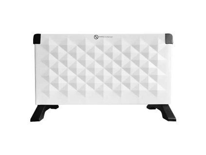 Konvektor s termostatem / pro 25 m2 / 2000 W / bílá/černá (iris-variant-id ivi0)
