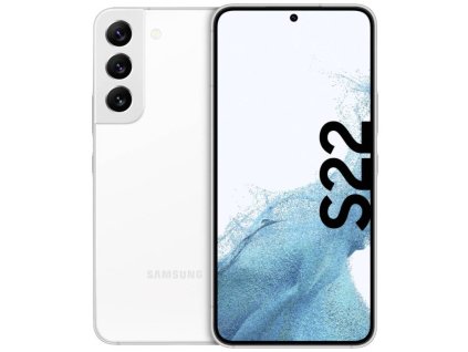 Mobilní telefon Samsung Galaxy S22 (SM-S901B/DS) / 8GB/128GB / 6,1" / bílá