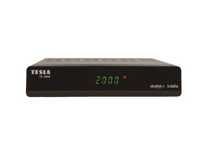 Satelitní přijímač TESLA TE-3000 / DVB-S2 / USB 2.0 / LAN / černá (iris-variant-id ivi0)