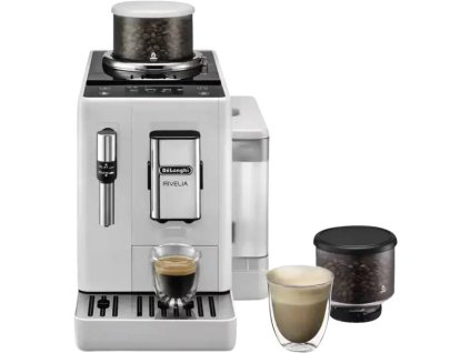 Automatický kávovar DeLonghi EXAM440.35.W / 1450 W / 1,4 l / 19 bar / bílá (iris-variant-id ivi0)