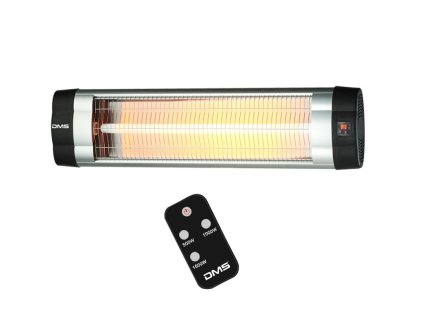 Infračervený ohřívač DMS Germany IHS-2.1 / LED displej / časovač / dálkový ovladač / 2500 W