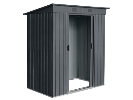 Zahradní domek BestBerg ZDR-1A / 1,9 m² / 110 x 174 x 191 cm / šedá