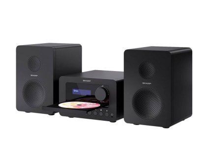 Mikrosystém Sharp XL-B520D(BK) / Bluetooth / CD/CR-R/CD-RW/MP3