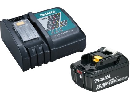 Sada Makita 191A24 4 nabíječka 18V DC18RC + akumulátor BL1830B (4)