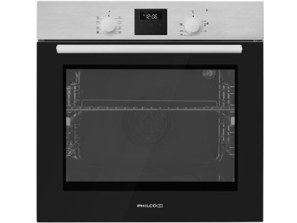 Vestavná multifunkční trouba Philco POB 6010 X / 60 l / 8 programů / nerez