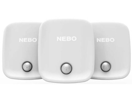 Senzor pohybu Nebo NEB-WLT-0026-G / 3 ks / bílá