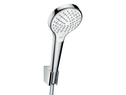 Sprchový set Hansgrohe Croma Select S (26421400) /  3 funkce / průměr 110 mm / chrom / bílá