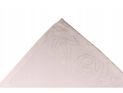 BEHUN OBRUS NA STOL Kvety 140x200 HRUBY ECRU Znacka Konsimo