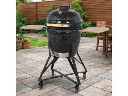 Keramický Kamado BBQ gril BestBerg BBGK-55B / Ø 46 cm / černá