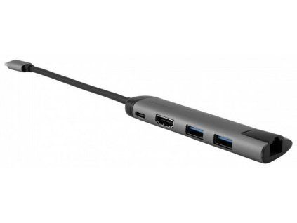 USB Hub Verbatim USB C2xUSB 3.0, HDMI, RJ45 (1)