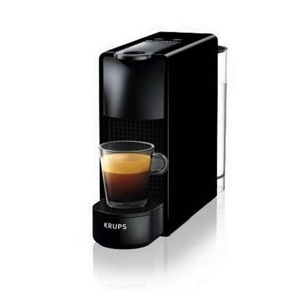 Kapslový kávovar Espresso Krups Nespresso Essenza mini XN110810 / 0,6 l / 1310 W / 19 bar / černá / ZÁNOVNÍ