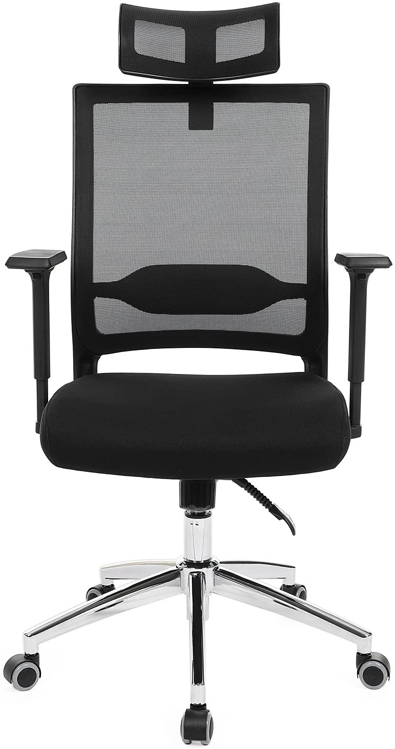 Kancelářská židle 70 x 61 x 32 cm / kov / černá