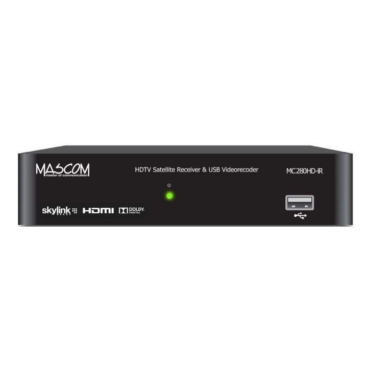 Satelitní přijímač Mascom MC280HD-IR v HD / černá / ROZBALENO černá imagine noua 2022