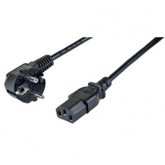 Kabel AQ Napájecí 230V / tří pólový / 1,8 m / černá / ROZBALENO
