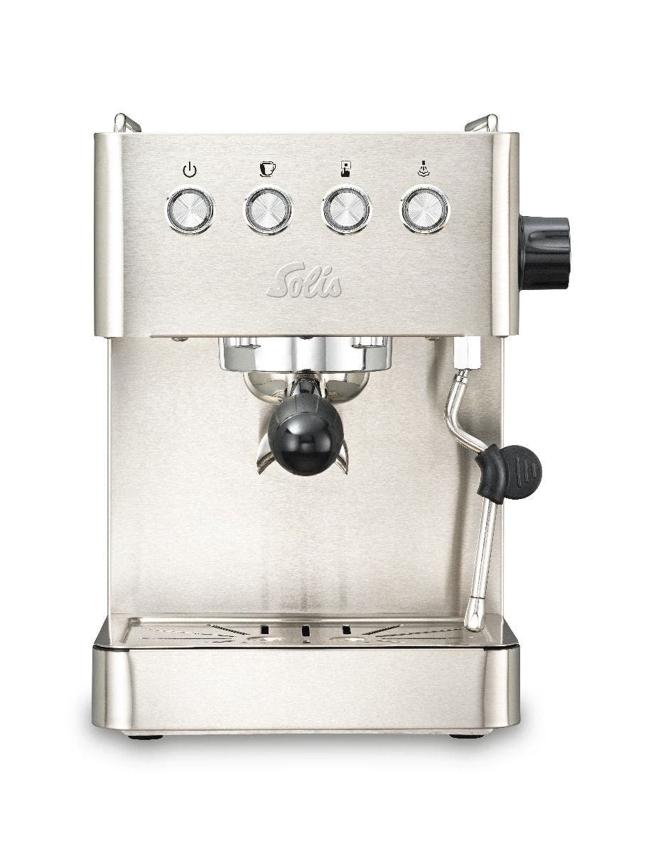 Pákový kávovar Espresso Solis Barista Gran Gusto Silver / 1,7 l / 1450 W / 15 bar / nerez / ZÁNOVNÍ