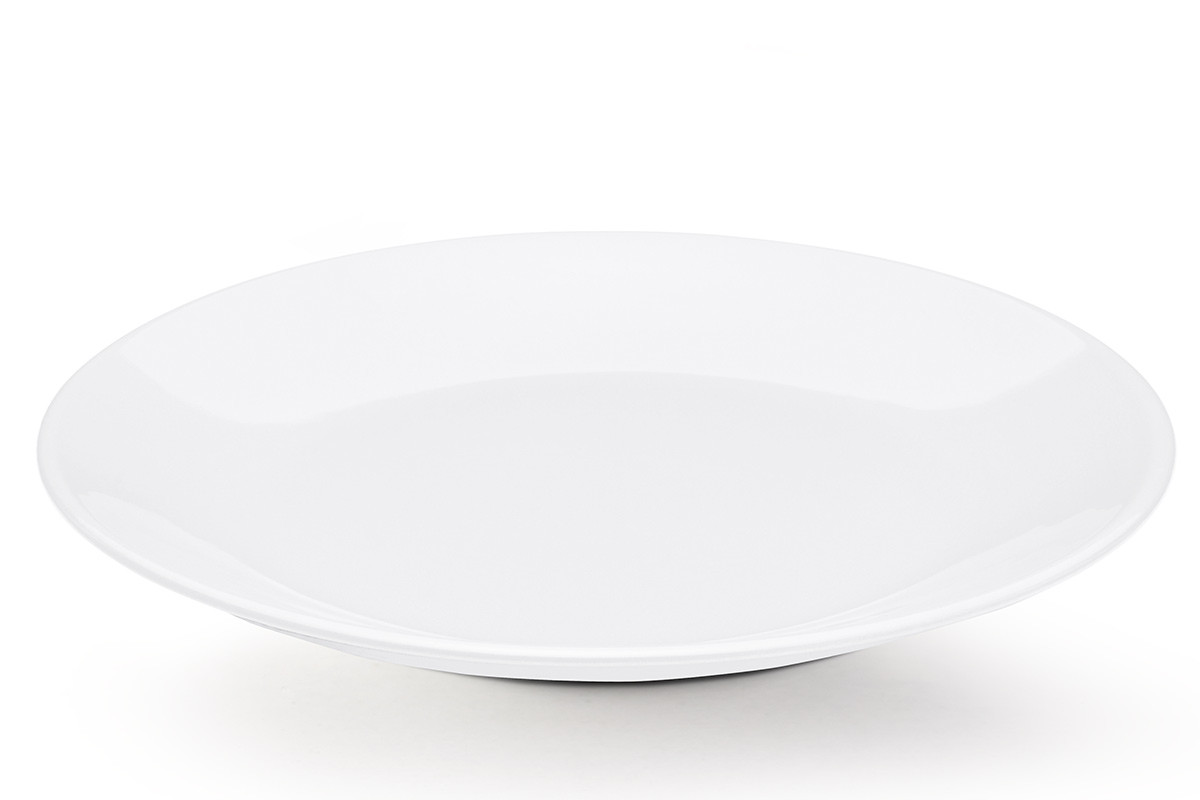 LUPINE Mělký talíř / pr. 26 cm / bílá