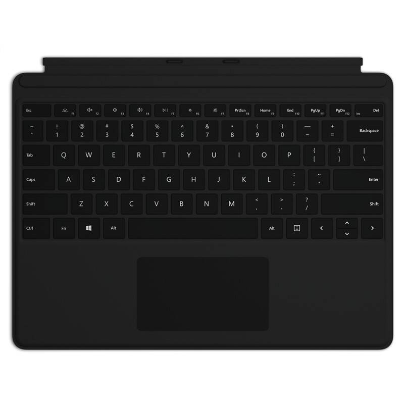 Pouzdro na tablet s klávesnicí Microsoft Surface Pro X, US Layout / černá