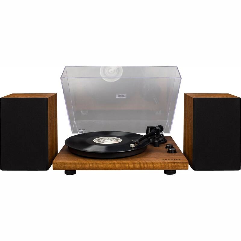 Gramofon Crosley C62 / 2 rychlosti / hnědá / ROZBALENO