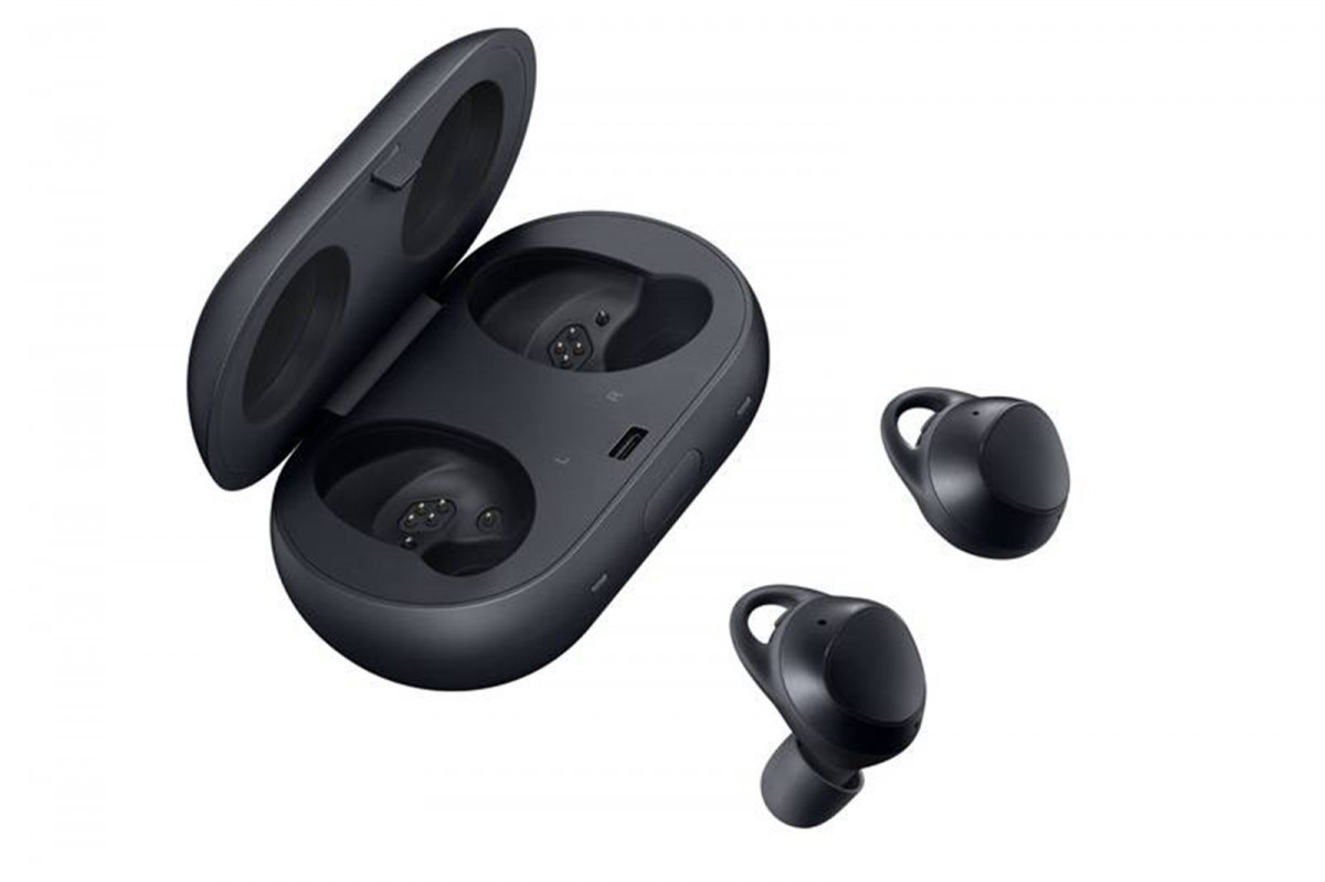Bezdrátová sluchátka Samsung Gear IconX (2018) BT stereo headset / SM-R140NZKAXEZ / černá / ROZBALENO