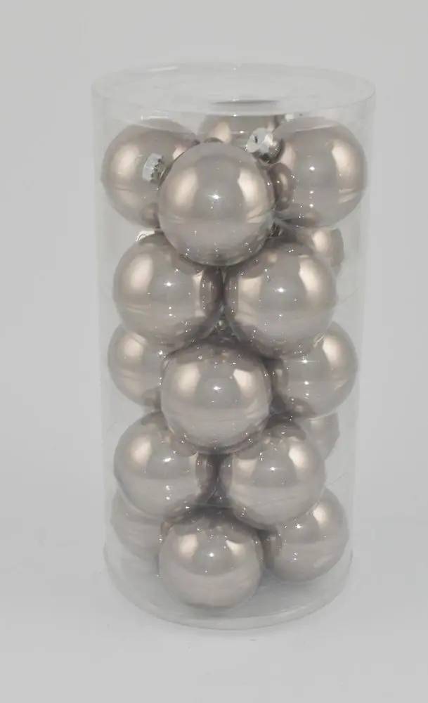 Vánoční plesová sada Due Esse – 20 ks / perleťově stříbrná / POŠKOZENÝ OBAL |Vánoční imagine noua 2022