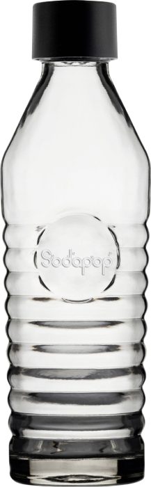 Lahev na vodu Sodapop / 850 ml / sklo / POŠKOZENÝ OBAL