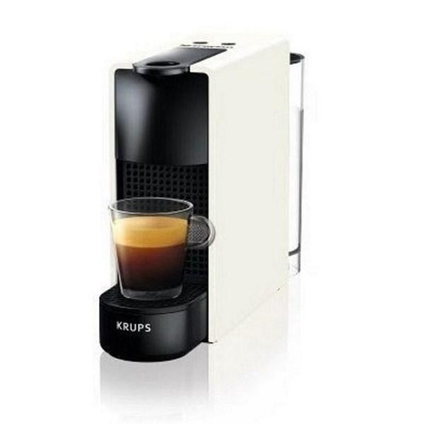 Kapslový kávovar Krups XN110110 Nespresso Essenza mini / 1310 W / 19 bar / 0,6 l / bílá/černá / ROZBALENO