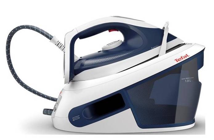 Parní generátor Tefal Express Airglide SV8001E1 / modrá / ROZBALENO