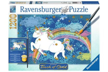 Puzzle Ravensburger Šťastný jednorožec 1200 dílků