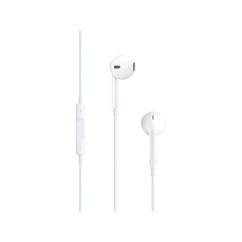 ORIGINÁLNÍ sluchátka Apple EarPods 3,5mm / MNHF2ZM/A / mikrofon / Jack 3.5 mm / bílá
