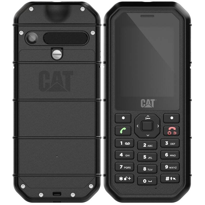 Mobilní telefon Caterpillar CAT B26 / 1500 mAh / 2,4" (6,1 cm) / 320 × 240 px / DUAL SIM / černá / ROZBALENO