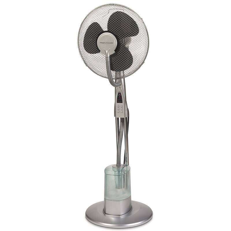 Ventilátor stojanový se zvlhčovačem vzduchu 3 v 1 ProfiCare PC-VL 3069 LB / 40 cm / 80 W / nerez / ZÁNOVNÍ