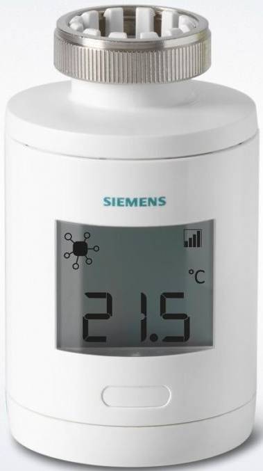 Bezdrátová termohlavice Siemens SSA911.01TH k termostatu RDS110.R / ZÁNOVNÍ